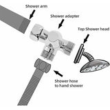 Solid Brass 3-way valve, 3-way diverter valve, 3-way shower valve, G1/2" T-adapter valve, for V1189-LC-LY-00077
