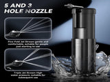 Electric Ear Cleaner with 5 Modes Rechargeable Ear Irrigator with LCD Display, Foldable Nozzle, V1107-CS-DDXEQ