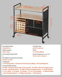Rolling Craft Cart and Storage Table with 20 Vinyl Roll Holders 3 Drawers Black V952-QGJZHSMABGFB20V46V0