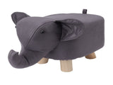Animal Footstools Elephant Shaped Slip Resistant Silent Comfortable Stable Multi Purpose Cute Stool V1294-YM0703-3116230004112