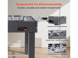 Foosball Table, 121 cm Standard Size Table, Indoor Full Size Foosball Tables for Home, Family, and V952-ZZKZQZ48YCHSUEDA6003V0
