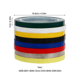8 Rolls Painter's Masking Tape for Walls and Crafts, Strong Adhesive, Easy to Remove, Ideal for V1370-AZ4-14001