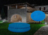 Round Pool Cover 9.5ft Solar Cover for Above Ground Pools Stock Tank Protector Hot Tub Accessories V1366-AZ2-W-16562