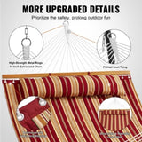 Double Quilted Fabric, 12 FT Double with Hardwood Spreader Bars, 2 Person Quilted V952-HFDCBDZJYZXT62NZ4V0