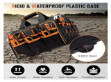 Heavy-Duty 17-Inch Tool Bag with 46 Pockets, Waterproof Base & Shoulder Strap V888-ELOSUNG37057