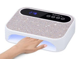 Cordless Lamp, Rechargeable UV Lamp for Gels, LED Lamp with 3 Timer Modes, Gel V1192-AZ-W-2696