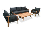 Woodlands 5 Seat Outdoor Lounge Set V409-ODS-421