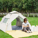 Blue 2 Person Lightweight Camping Tent UV Protection Silver Coated, Dual Doors & V888-ELOSUNG11296