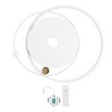 Modern LED Ceiling Light Dimmable Flush Mount Ceiling Lamp with Remote Control for Bedroom Living V1294-YM0901-3119250024613