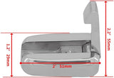 316 Stainless Steel Spring Folding Marine Grade Hook, 1 PCS, Silver, Contemporary Style, 35 Pounds V1259-DP01-A-1325