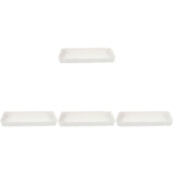 4-Pack White Pegboard Tool Storage Bins Hanging Stacking Containers for Parts and Accessories V1366-AZ2-W-21153