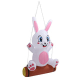 3.9ft Easter Bunny Inflatable LED Blow Up Rainproof Windproof Inflatable Yard V1294-YM0901-3115230150311