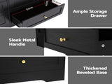 Artiss 6 Chest of Drawers Tallboy Cabinet - LEIF Black FUR-U-CDR-6D-BK-AB