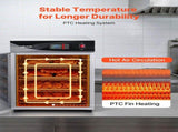 Electric Hot Box Food Warmer, 4-Tier Commercial Warming Cabinet with Water Tray, Single-Door and V952-XXSPBWJ4CDKBNMKK4001V3