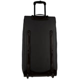 140L Pierre Cardin Trolley Bag Medium Soft Travel Luggage Wheeled Duffle - Black V563-PC3766-BLACK
