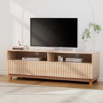 Artiss TV Cabinet Entertainment Unit Stand 150CM FUR-S-CT07-TV150-WD-AB