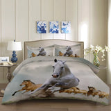 Horses Solenne Gallery Quilt / Doona / Duvet Cover set V745-AQ042267Q3