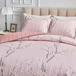 Versatile Quilted Coverlet and Pillowcases Set: Adapts to Every Season - Queen size V745-MAC090235Q13U