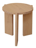 Apollo Round Solid Timber Side Table V199-LT000APNI