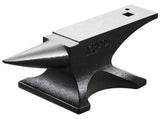 Single Horn Anvil, 55lbs Cast Steel Anvil, High Hardness Rugged Round Horn Anvil for Blacksmiths, V952-GZDJG25KG000U4QUNV0