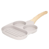 Egg Frying Pan Stick Proof Even Heating Flat Base Aluminum Alloy Pancake Pan for Induction Cooker V1294-YM0626-3118220339012