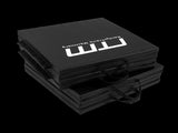 Folding Black Exercise Mat Gymnastics, Martial Arts, Yoga, Karate & Judo Training V63-839241