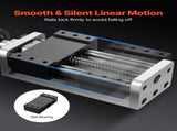 Linear Stage Actuator, 100 mm Effective Stroke, Ball Screw CNC Linear Motion Guide Rail, Double V952-SKZXBJQDQ16M5684B001V0