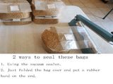 20 Pcs Mushroom Grow Bags, Extra Thick 6 Mil Mushroom Bag High Temperature Resistance, 8 x 5 x 20 V1192-AZ-W-17516