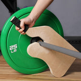 Wooden Deadlift Jack Barbell Jack Barbell Lift Jack for Weight Training Bar, Barbell Stand Barbell V1192-AZ-W-22070