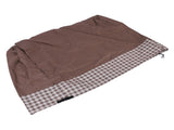 4FT Firewood Rack Cover 600D Oxford Cloth Waterproof Grid Log Pile Holder Cover for Outdoor Indoor V1294-YM0901-3111240074811