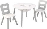 Round Table and 2 Chair Set for kids V178-12731