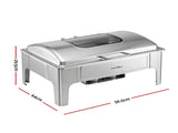 5-Star Chef 9L Chafing Dish Buffet Warmer Food Warmer Catering Server CD-9L-90P-SS
