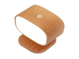 Wooden Magnetic Wall Lamp Portable Bedside Square Night Light Dimmable Wall Mounted Night Light Ash V1294-YM0901-3119230158612