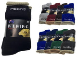 9 Pairs MERINO WOOL SOCKS Mens Heavy Duty Premium Thick Work Socks Cushion BULK - Mystery Mix of 2 V563-9AUSOCKS-MIX-11-14