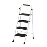 Giantz 4 Step Ladder Multi-Purpose Folding Steel Light Weight Platform LD-STEEL-4STEP