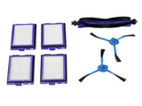 7Pcs/Set Rolling Brush Filters Side Brushes For Robovac X8 Series Hybrid Vacumn Cleaner Sweeper V1189-LWWAL-20260327-04861