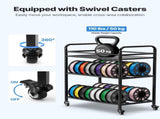3D Printer Filament Storage Rack, 3 Tier Heavy Duty Storage Shelf, Rolling Filament Spool Holders V952-3DDYSNJYDSSCCI04J001V0