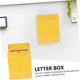 1Pcs Mailbox with Lock Wall Hanging Key Box is Suitable for Small Letters Iron Door V1369-AZ3-W-12693