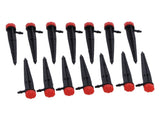 200PCS 360 Degree 8Hole Adjustable Irrigation Dripper Water Flow Drip Irrigation System for 4/7 V1294-YM0901-3111210176911