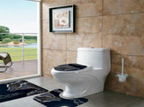 3PCS Night Theme Shower Waterproof Non Slip Bathroom Mat Rug Toilet Lid Cover Set V1294-YM0901-JY29014-01