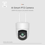 Tuya Smart Camera for Outdoor Wireless WIFI 2.4G/5G HD 4MP Rotatable Surveillance Camera Video Night V1369-AZ3-W-08271