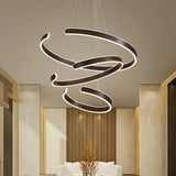 BAMDECOR AD2573 3 Round Rings C Shape Ceiling Light Chandeliers V255-BAM-AD2573-3