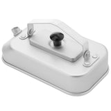 Aluminium Alloy Camping Kettle with Ergonomic Handle for Tea Coffee and Hot Beverages Silver 1.5L V1369-AZ3-W-17478