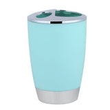 6Pcs Bathroom Accessory Set Bin Soap Dish Dispenser Tumbler Toothbrush Holder US V1294-YM0901-US-JYJJ19529-6