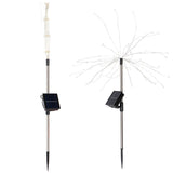 2Pcs/Set Outdoor Solar Garden Decorative Lights Lawn Lights Holiday Lighting V1294-YM0901-3111200165911