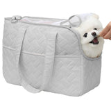 Pet Carrier Bag Breathable Mesh Travel Backpack For Cats Small Dogs V1263-JX-7832