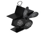 Stove Fans 4 Blades Heat Powered Low Noise High Temperature Resistant Fireplace Fan for HomeBlack V1294-YM0714-3113210211111