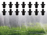 SWETRACE Drip Irrigation Tube Hole Plugs Black Plastic 150Pcs 0.79X0.39X0.39in V1189-LWWAL-20260327-03542