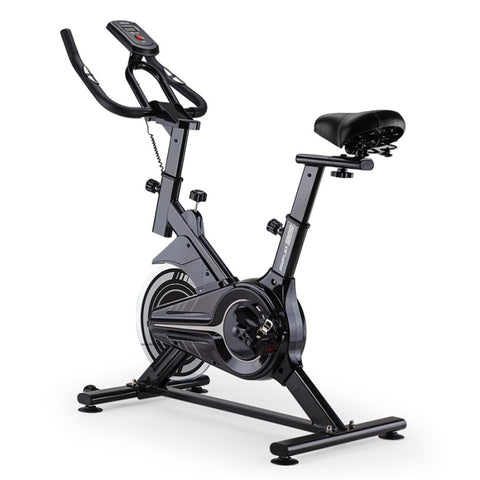 PROFLEX Spin Bike Flywheel Commercial Gym Exercise Home Fitness Grey V219-FTNSPBPRFA70G