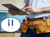 20 Pcs Pocket Screwdriver Double End Mini Set Dual-use Valve Core Removal Tool for Doorbell V1259-DP01-A-5755
